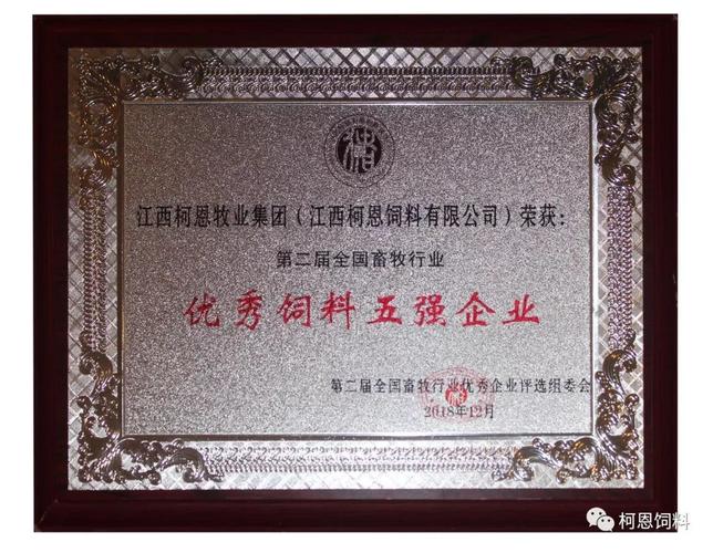 荣耀加冕，引领未来 第二届全国畜牧行业优秀饲料五强企业与领军人物（12月畜牧渔业饲料专题）